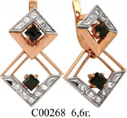 С00268 Восковка серьги