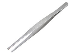 Пинцет металлический малый (L-200 мм)