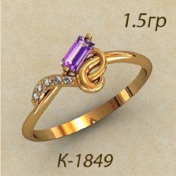 К1849 Восковка кольцо