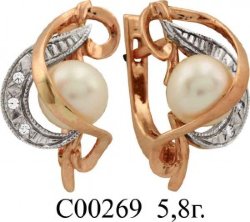 С00269 Восковка серьги