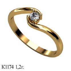 К1174 Восковка кольцо