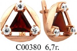 С00380 Восковка серьги
