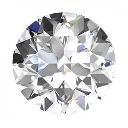 Фианит бесцветный круг STAR PREMIUM 1,0