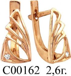 С00162 Восковка серьги