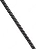 2192002 Шнур шелковый синтетический черный Ø2,0 мм (70 см)