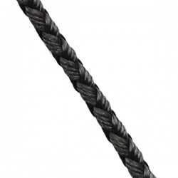 2192002 Шнур шелковый синтетический черный Ø2,0 мм (70 см)