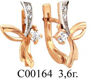С00164 Восковка серьги