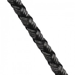 2192502 Шнур шелковый синтетический черный Ø2,5 мм (70 см)