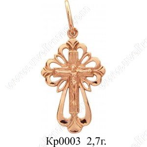 Кр0003 Восковка крест