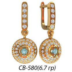 СВ-580 Восковка серьги
