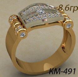 КМ-491 Восковка кольцо