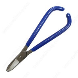 Ножницы по металлу прямые L-170 мм (синие ручки)