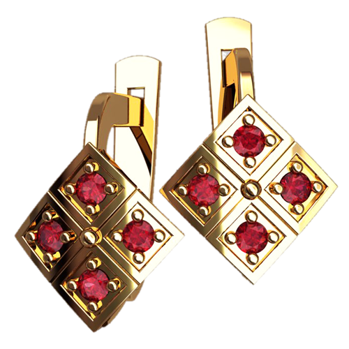 40637 Восковка серьги