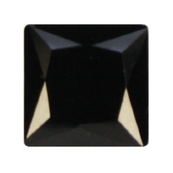 Фианит черный квадрат 12х12