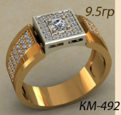 КМ-492 Восковка кольцо
