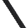 2213019 Шнур шелковый синтетический черный Ø3,0 мм (70 см)