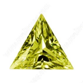 Фианит канари треугольник 5х5х5