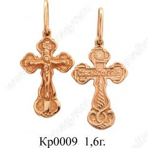 Кр0009 Восковка крест