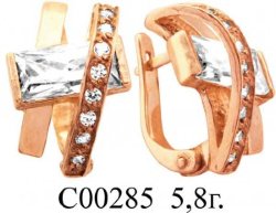С00285 Восковка серьги