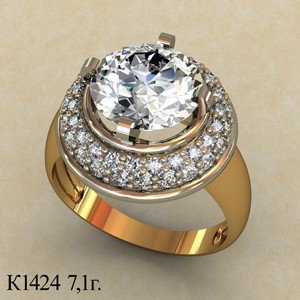 К1424 Восковка кольцо