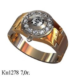 КП1278 Восковка кольцо