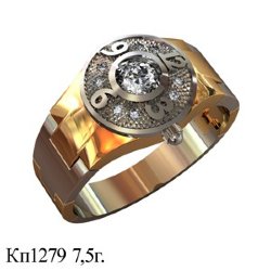 КП1279 Восковка кольцо