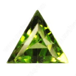 Хризолит треугольник 5х5х5 (Природный)
