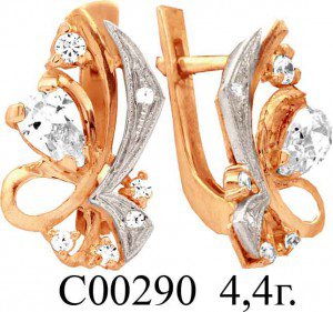 С00290 Восковка серьги