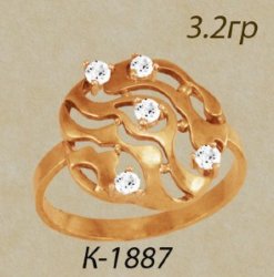 К1887 Восковка кольцо