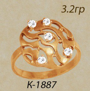 К1887 Восковка кольцо