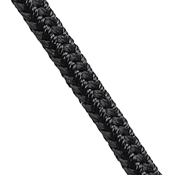 2323019 Шнур шелковый синтетический черный Ø3,0 мм (70 см)