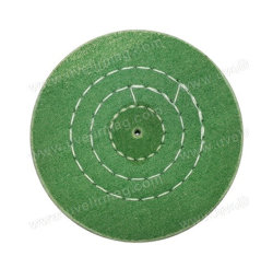 Круг муслиновый зеленый (4х45) твердый (Ø100 мм., 45 слоёв)