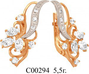С00294 Восковка серьги