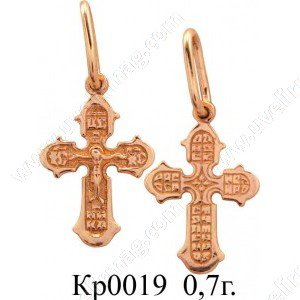 Кр0019 Восковка крест