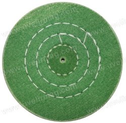 Круг муслиновый зеленый (6х50) твердый (Ø150 мм., 50 слоёв)