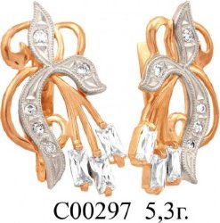 С00297 Восковка серьги