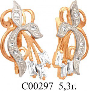 С00297 Восковка серьги