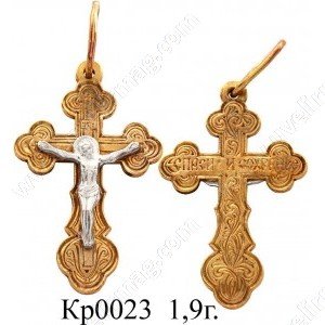 Кр0023 Восковка крест