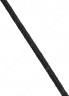 2234019 Шнур шелковый синтетический черный Ø4,0 мм (бобина)
