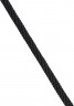 Шнур шелковый синтетический черный (70 см)