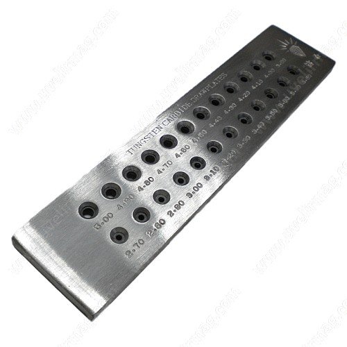 Фильера круг от 2,7 до 5,0 (24 отверстия) DIAMOND