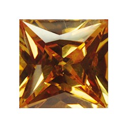 Фианит шампань квадрат 14х14