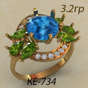 КЕ-734 Восковка кольцо