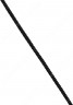Шнур шелковый синтетический черный (бобина)