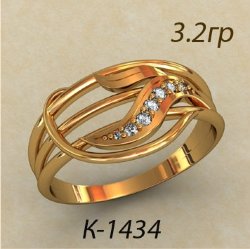 К1434 Восковка кольцо