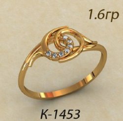 К1453 Восковка кольцо