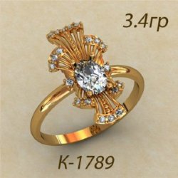 К1789 Восковка кольцо