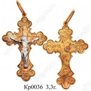 Кр0036 Восковка крест