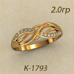 К1793 Восковка кольцо