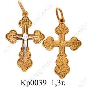 Кр0039 Восковка крест